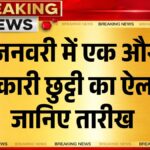 Public Holiday January